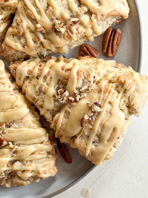Cinnamon Pecan Scones