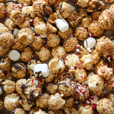 *Pre-order* Case of 12 x Candy Cane Hot Chocolate Popcorn