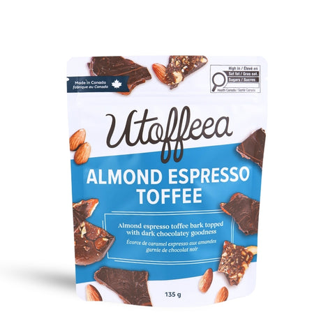 Almond Espresso Toffee 135g Bag