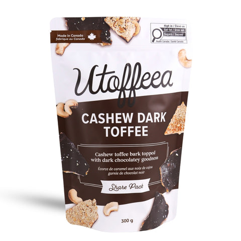 Cashew Dark Toffee 300g Bag