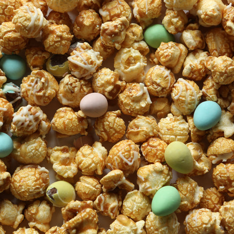 Mini Egg Toffee Popcorn